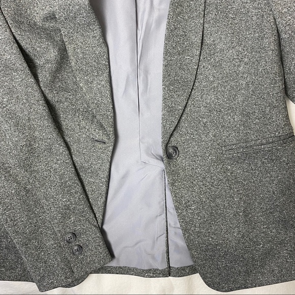 Loft Grey Modern Fitted Blazer l Size Medium - Picture 9 of 15